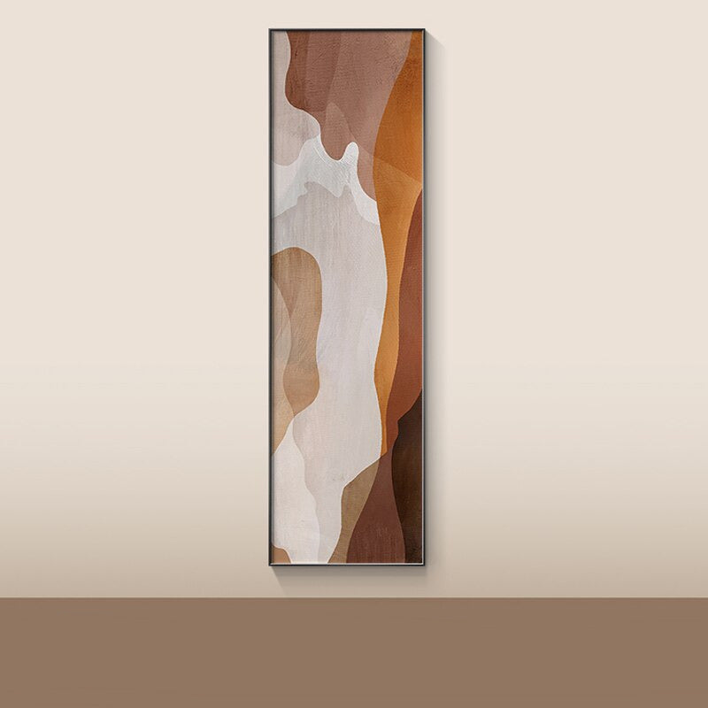 abstract bedroom beige brown contemporary cream darkblue dining_room entryway gray green grey living_room luxury marble modern office orange red slim_format white yellow Wall Art